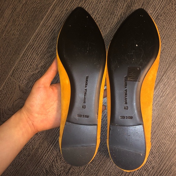Bottega Veneta summer orange 🍊 PVC trendy flats 9 - Picture 5 of 5